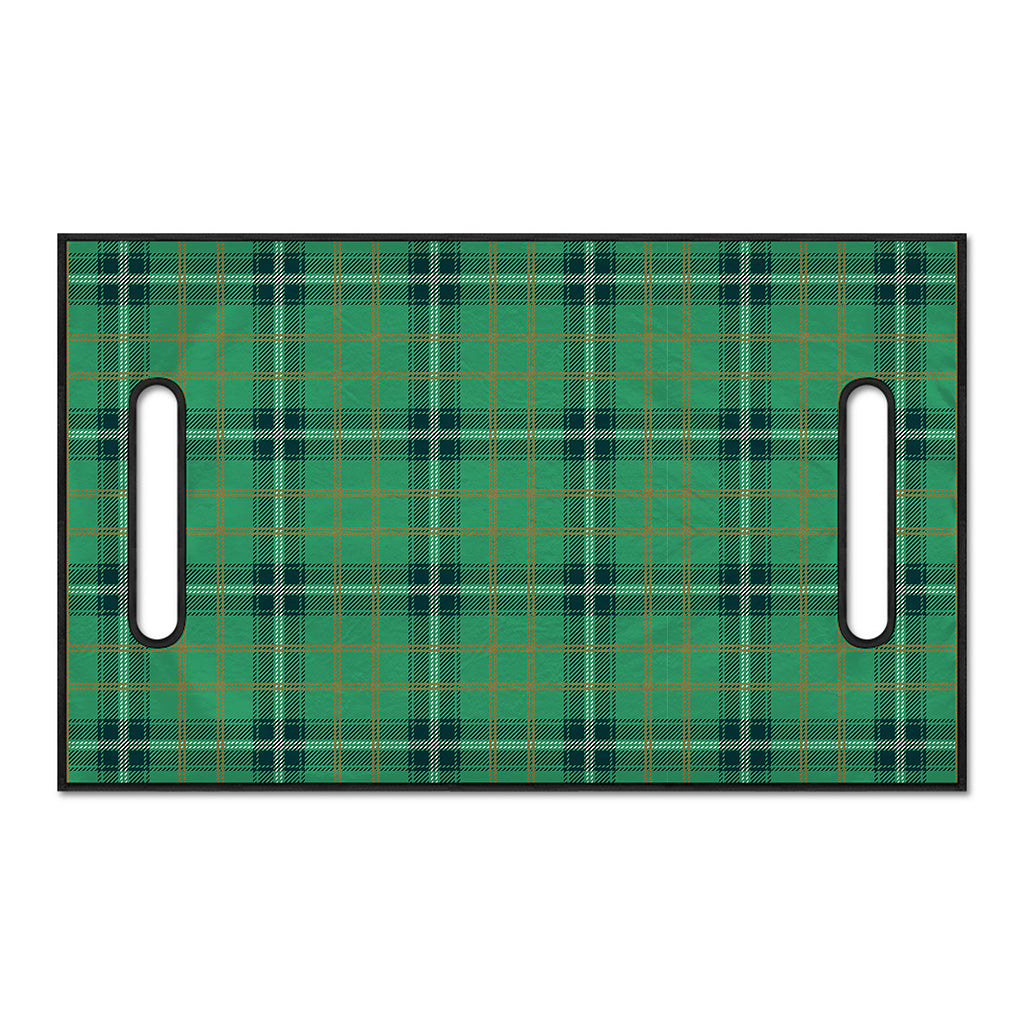 St. Patrick's Day Tartan Pattern Print Golf Cart Seat Cover
