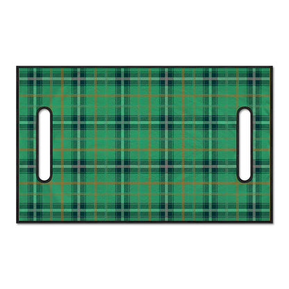 St. Patrick's Day Tartan Pattern Print Golf Cart Seat Cover