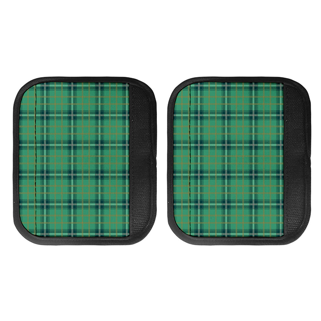 St. Patrick's Day Tartan Pattern Print Handle Covers