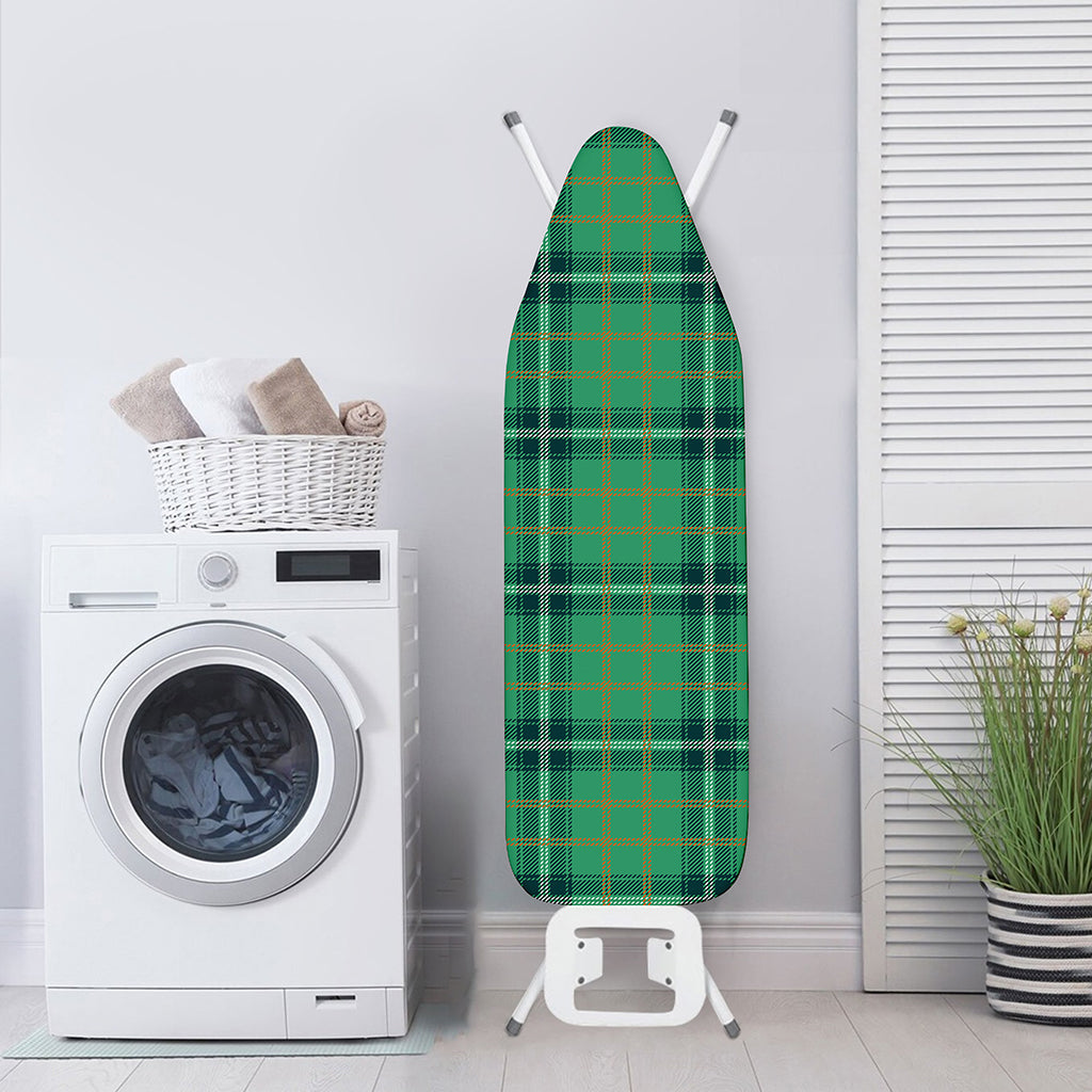 St. Patrick's Day Tartan Pattern Print Ironing Board Cover