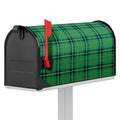St. Patrick's Day Tartan Pattern Print Mailbox Cover