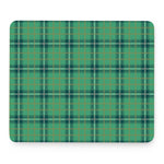 St. Patrick's Day Tartan Pattern Print Mouse Pad