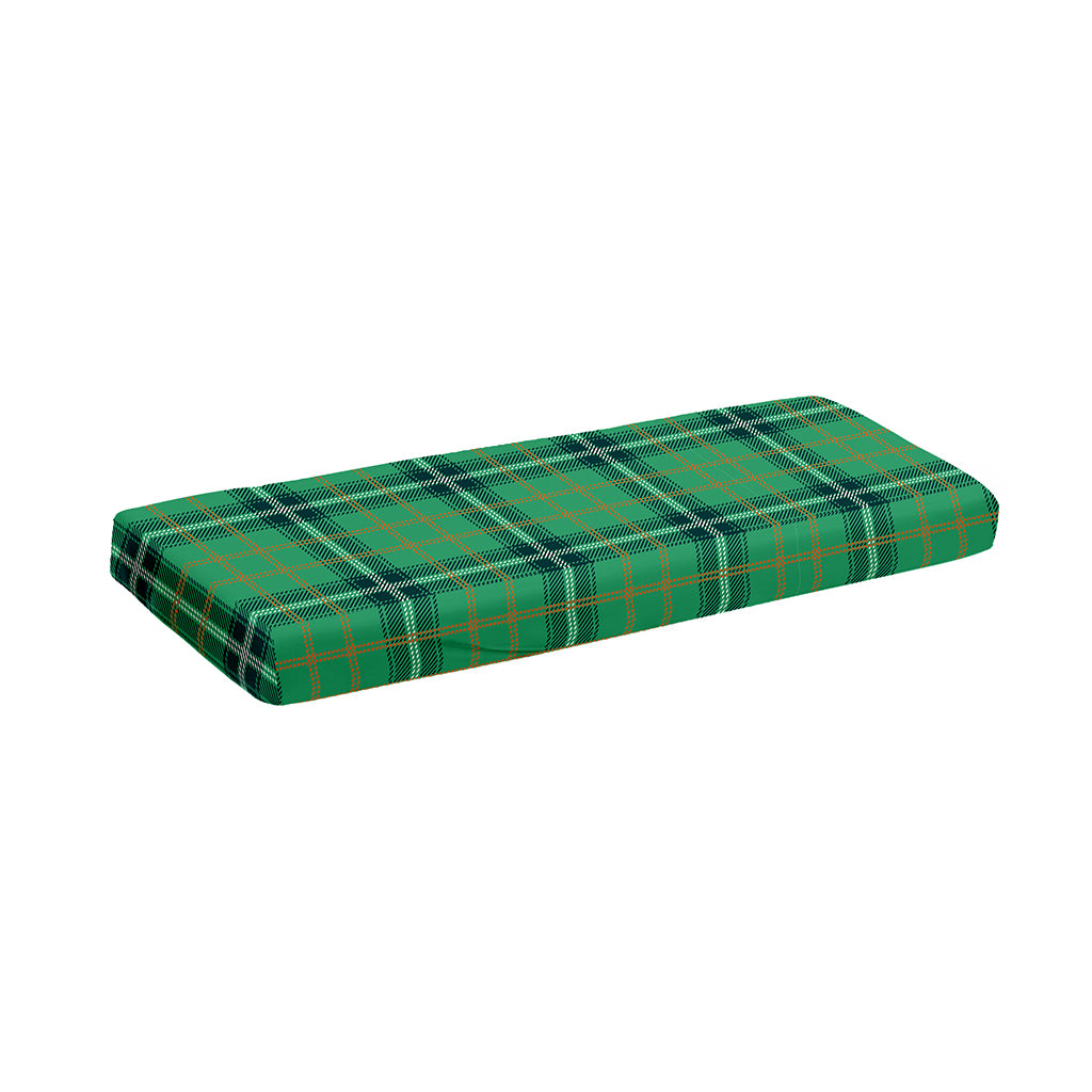 St. Patrick's Day Tartan Pattern Print Piano Keyboard Cover