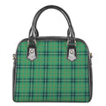 St. Patrick's Day Tartan Pattern Print Shoulder Handbag