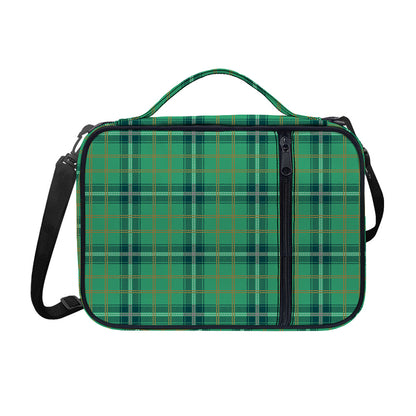 St. Patrick's Day Tartan Pattern Print Shoulder Strap Bible Bag