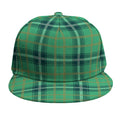 St. Patrick's Day Tartan Pattern Print Snapback Cap