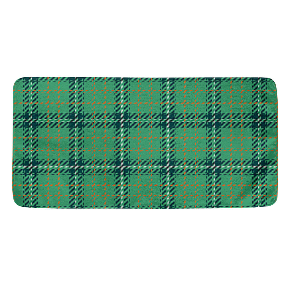 St. Patrick's Day Tartan Pattern Print Towel