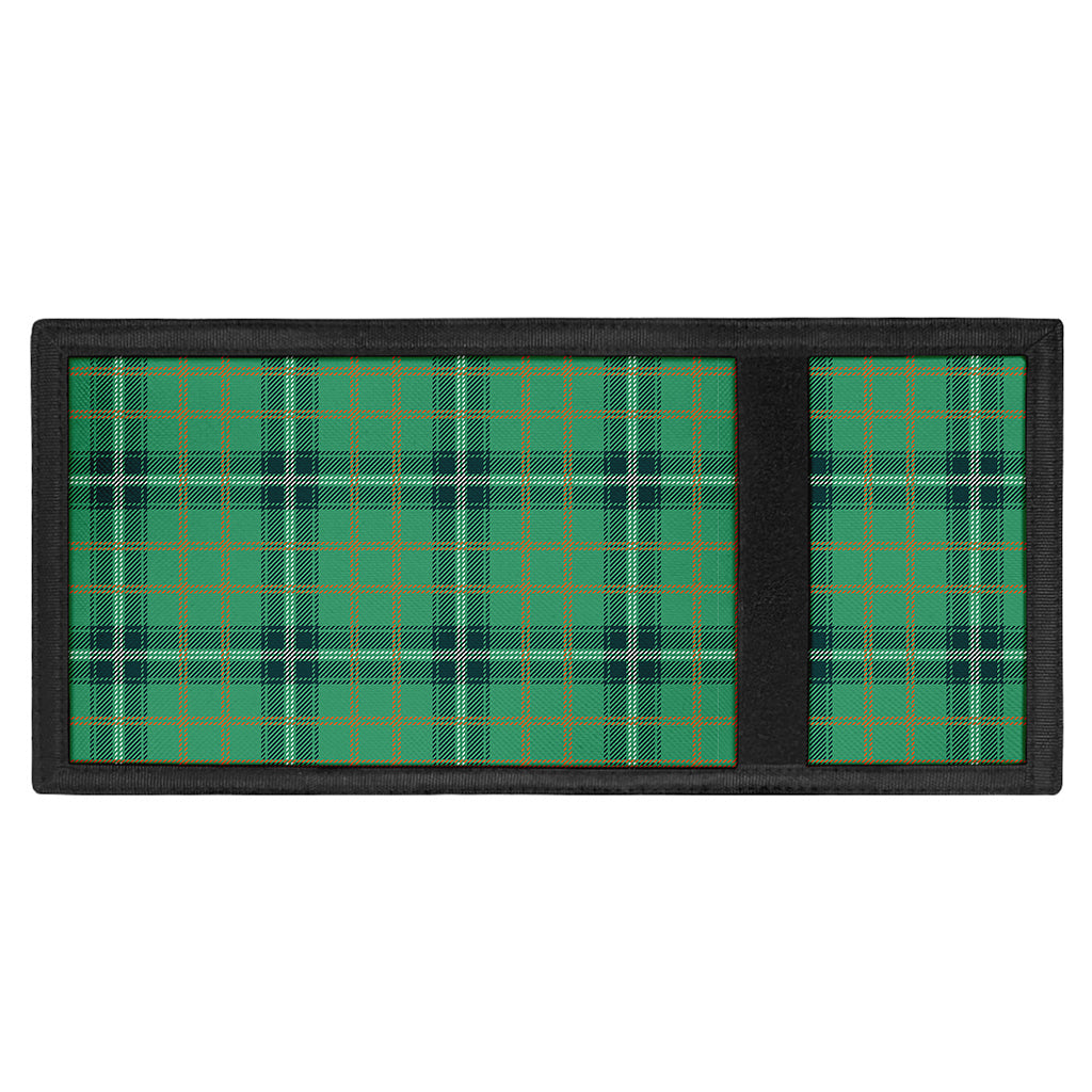 St. Patrick's Day Tartan Pattern Print Trifold Wallet