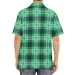 St. Patrick's Day Tartan Print Aloha Shirt