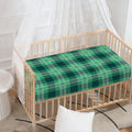 St. Patrick's Day Tartan Print Baby Crib Sheet