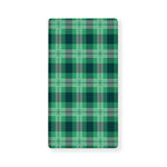 St. Patrick's Day Tartan Print Baby Crib Sheet