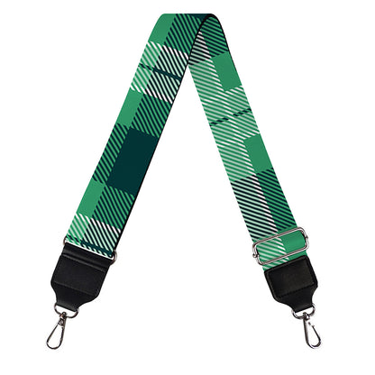 St. Patrick's Day Tartan Print Bag Strap