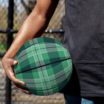 St. Patrick's Day Tartan Print Basketball