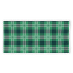 St. Patrick's Day Tartan Print Beach Towel