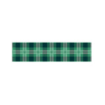 St. Patrick's Day Tartan Print Bed Runner
