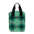 St. Patrick's Day Tartan Print Bible Tote Bag