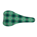 St. Patrick's Day Tartan Print Bicycle Seat Cover