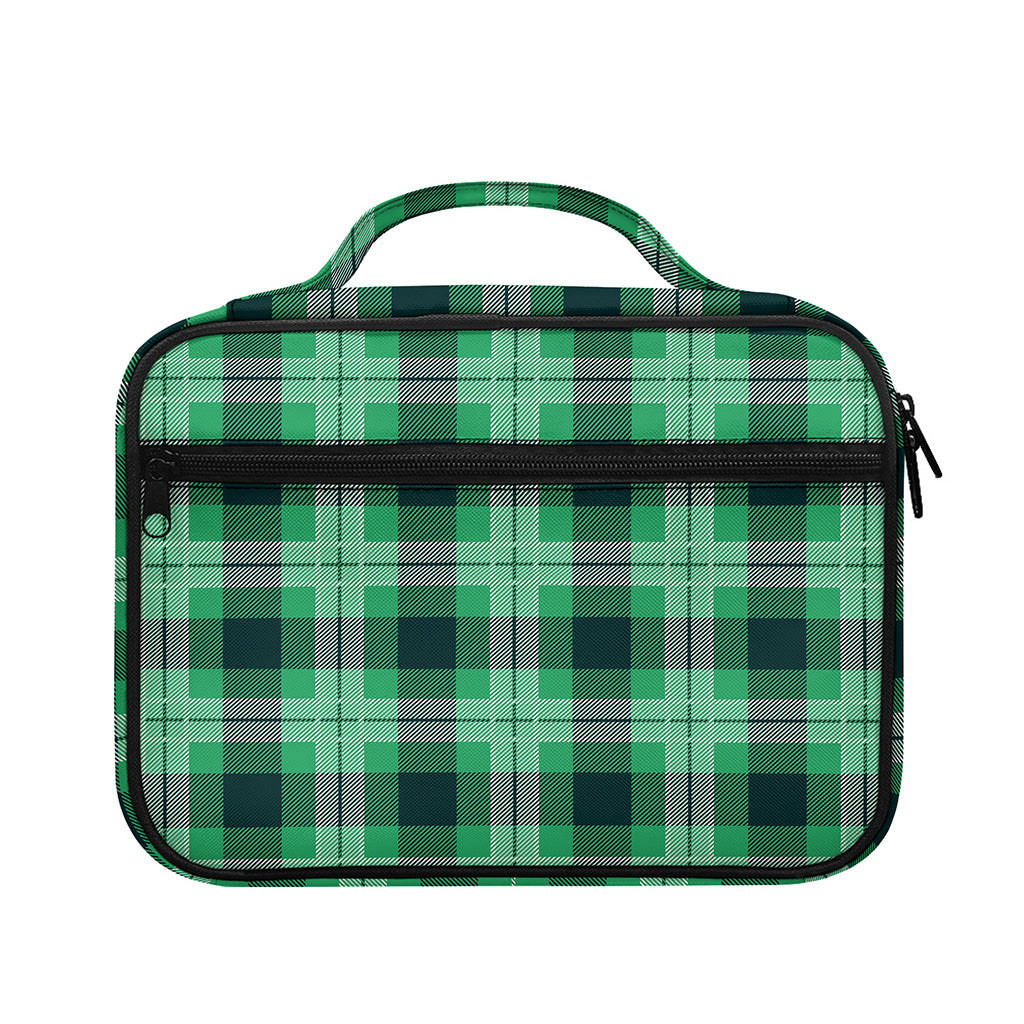 St. Patrick's Day Tartan Print Briefcase Bible Bag