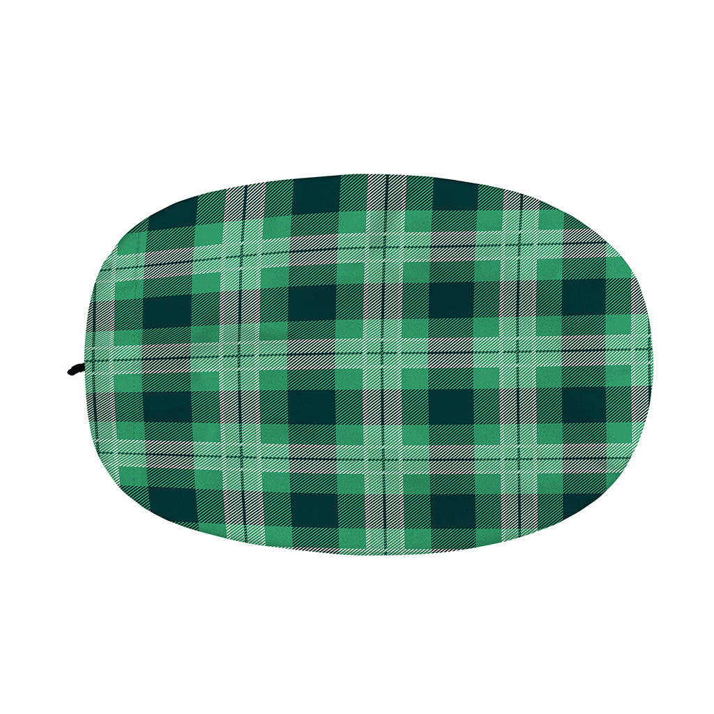 St. Patrick's Day Tartan Print Car Side Mirror Covers