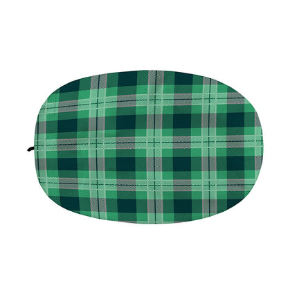 St. Patrick's Day Tartan Print Car Side Mirror Covers
