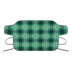 St. Patrick's Day Tartan Print Car Windshield Snow Cover