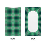St. Patrick's Day Tartan Print Changing Pad Cover