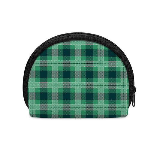 St. Patrick's Day Tartan Print Coin Purse