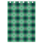 St. Patrick's Day Tartan Print Curtain