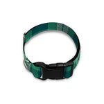 St. Patrick's Day Tartan Print Dog Collar