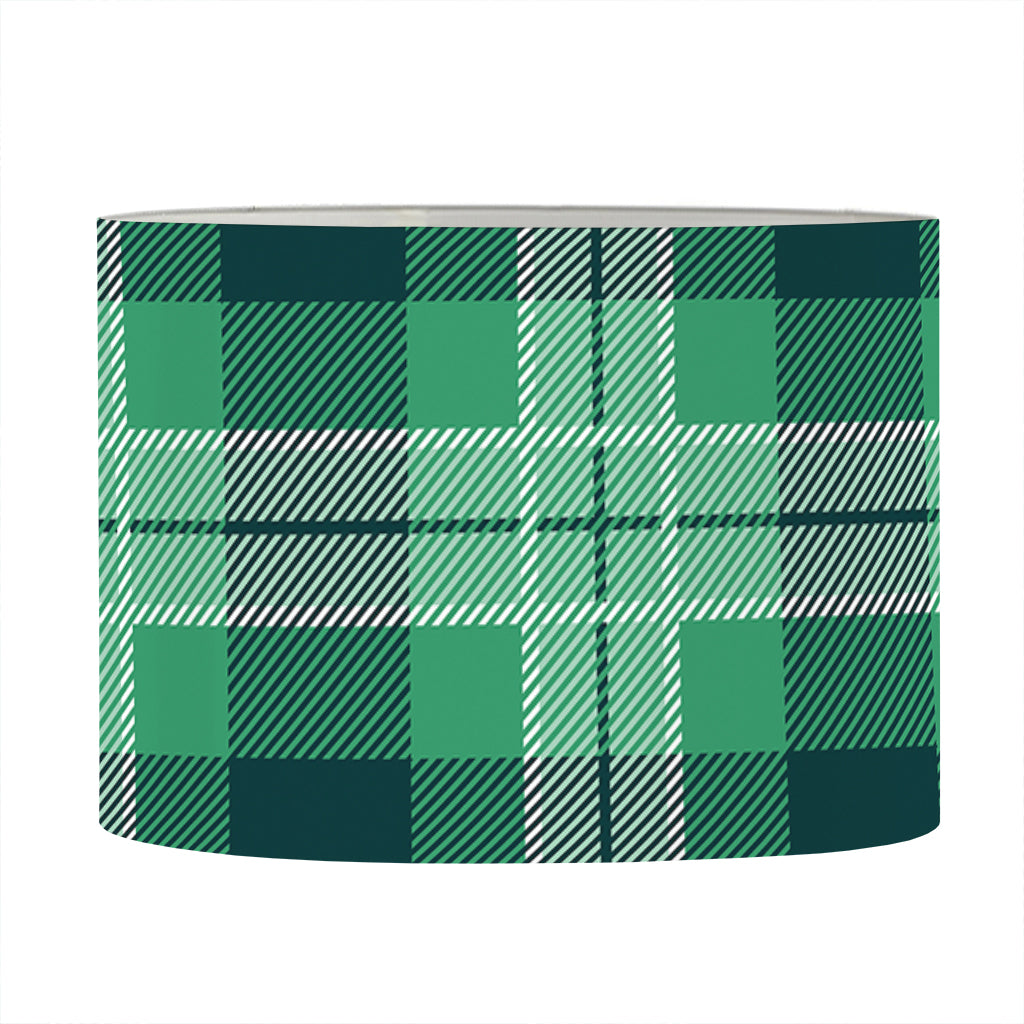 St. Patrick's Day Tartan Print Drum Lamp Shade