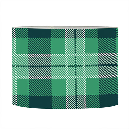 St. Patrick's Day Tartan Print Drum Lamp Shade