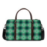 St. Patrick's Day Tartan Print Duffle Bag