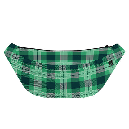 St. Patrick's Day Tartan Print Fanny Pack