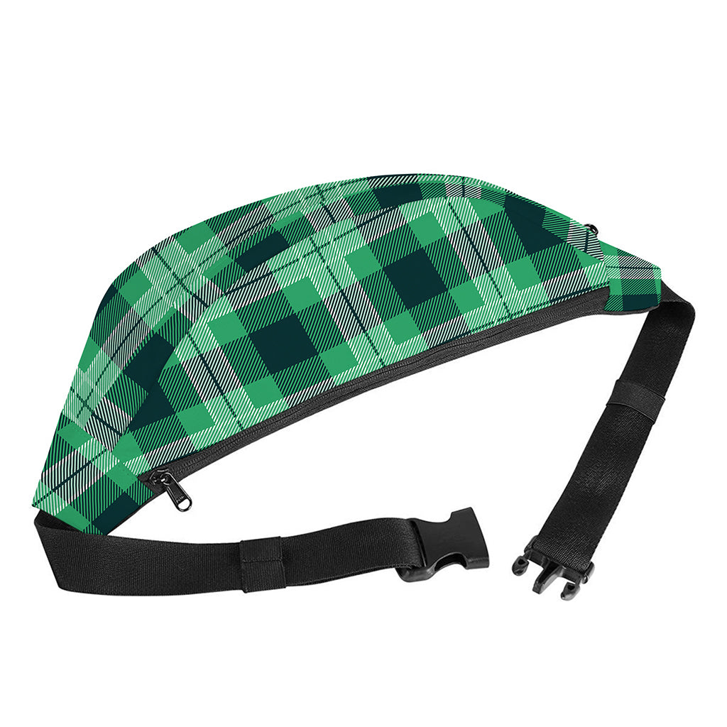 St. Patrick's Day Tartan Print Fanny Pack
