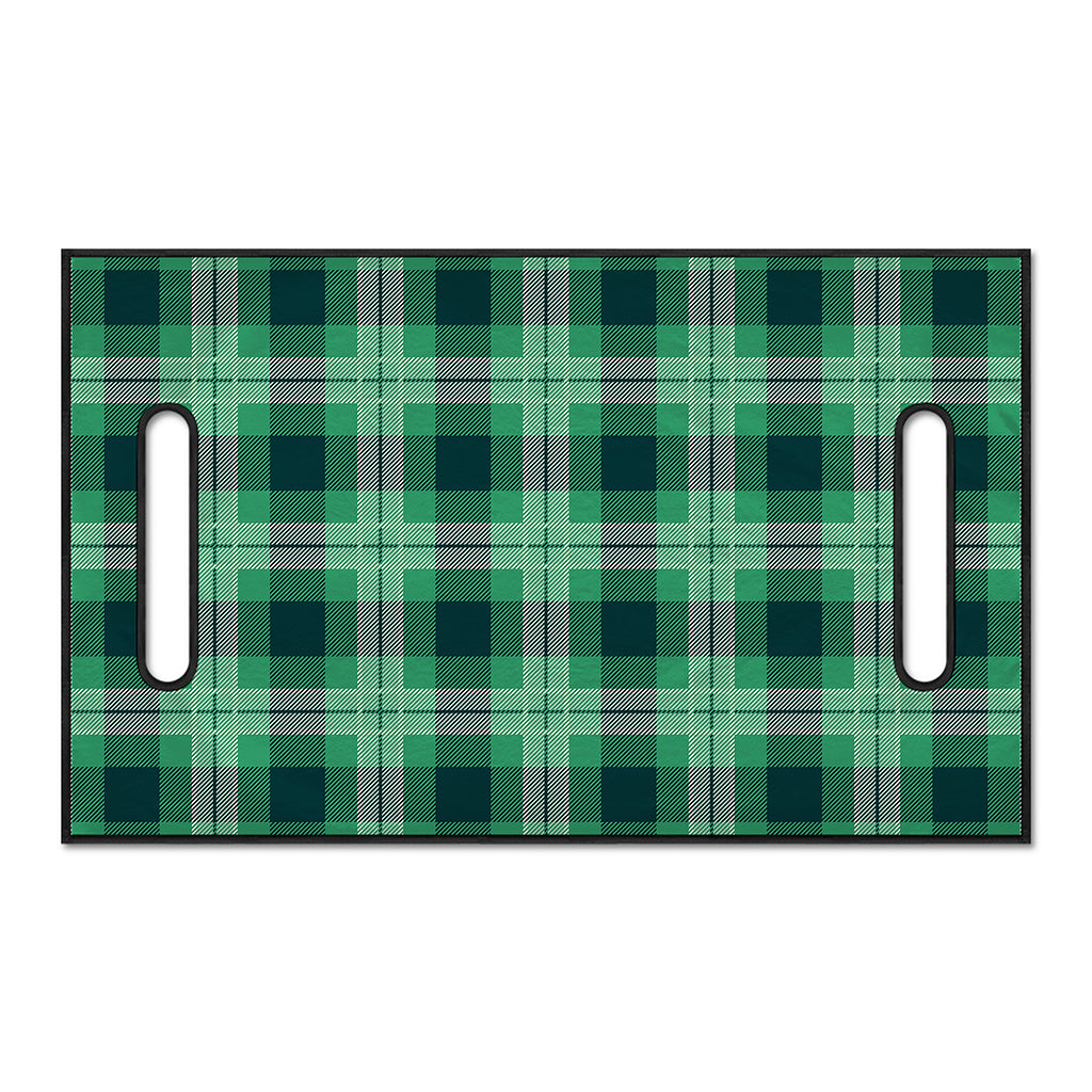 St. Patrick's Day Tartan Print Golf Cart Seat Cover