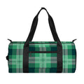 St. Patrick's Day Tartan Print Gym Bag