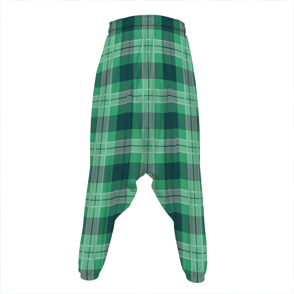St. Patrick's Day Tartan Print Hammer Pants