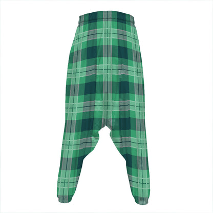 St. Patrick's Day Tartan Print Hammer Pants