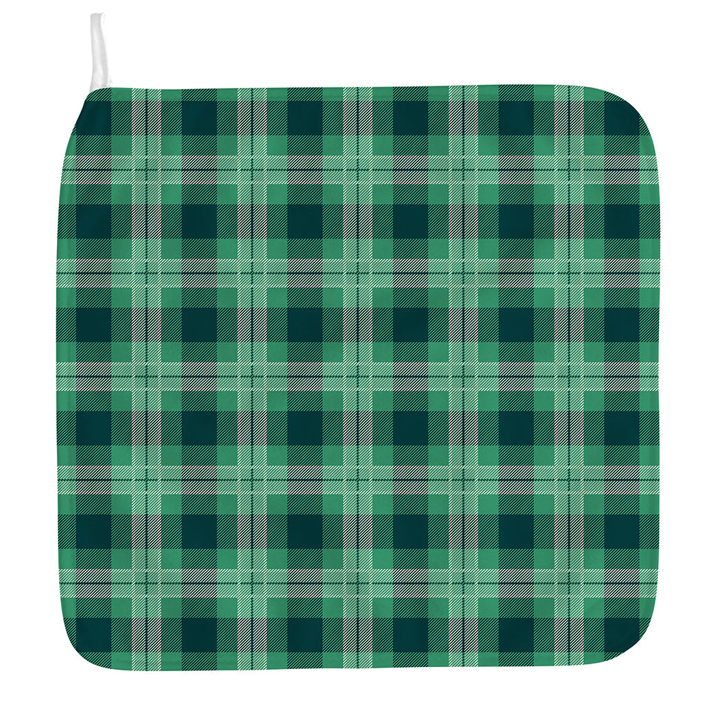 St. Patrick's Day Tartan Print Hand Towel