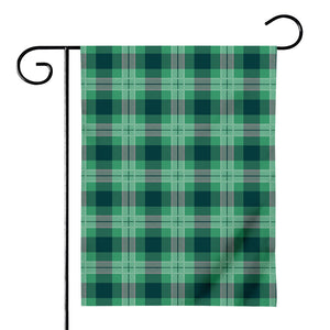 St. Patrick's Day Tartan Print House Flag