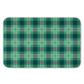St. Patrick's Day Tartan Print Indoor Door Mat