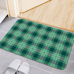 St. Patrick's Day Tartan Print Indoor Door Mat