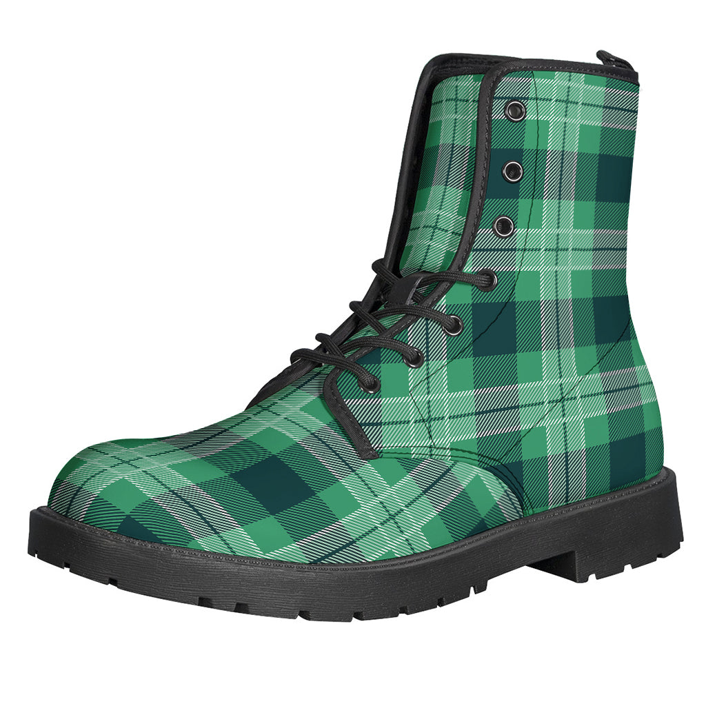 St. Patrick's Day Tartan Print Backpack