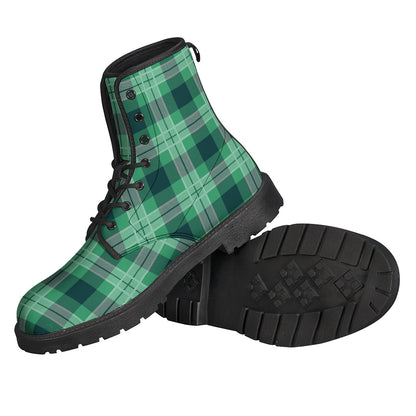 St. Patrick's Day Tartan Print Backpack