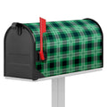 St. Patrick's Day Tartan Print Mailbox Cover