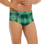 St. Patrick's Day Tartan Print Men's Briefs