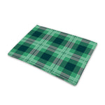 St. Patrick's Day Tartan Print Pet Cooling Mat Cover