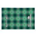 St. Patrick's Day Tartan Print Placemat