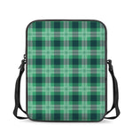 St. Patrick's Day Tartan Print Rectangular Crossbody Bag