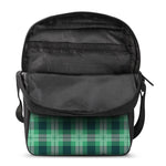 St. Patrick's Day Tartan Print Rectangular Crossbody Bag